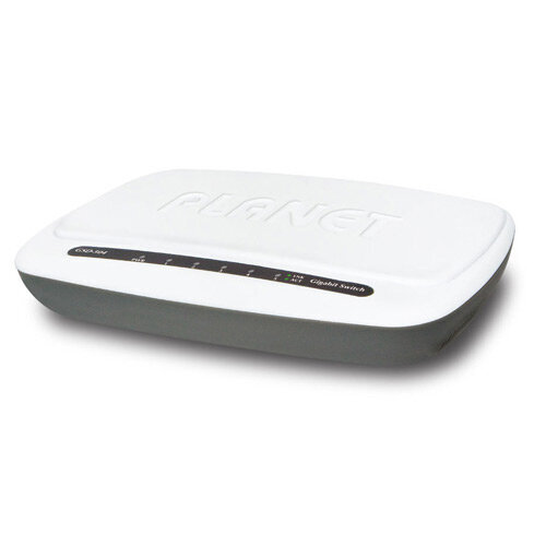 PLANET GSD-504 network switch Gigabit Ethernet (10/100/1000) Grey, White hind ja info | Lülitid (Switch) | kaup24.ee