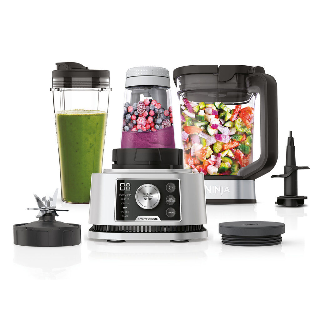 Ninja CB350EU blender 2.1 L Tabletop blender 1200 W Silver hind ja info | Saumikserid, hakkijad | kaup24.ee