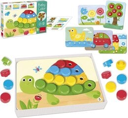 Puidust mosaiik Baby Color, Goula 53140 цена и информация | Развивающие игрушки | kaup24.ee