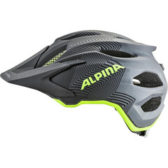 Alpina A9702132 sports headwear Black, Yellow цена и информация | Шлемы | kaup24.ee