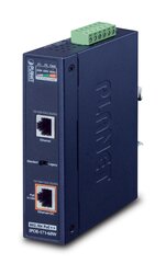 PLANET IPOE-171-60W network switch Gigabit Ethernet (10/100/1000) Power over Ethernet (PoE) Blue hind ja info | Lülitid (Switch) | kaup24.ee