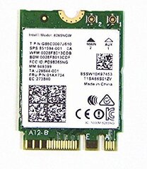 Intel 8265.NGWMG network card Internal WLAN 867 Mbit/s цена и информация | Адаптеры и USB-hub | kaup24.ee