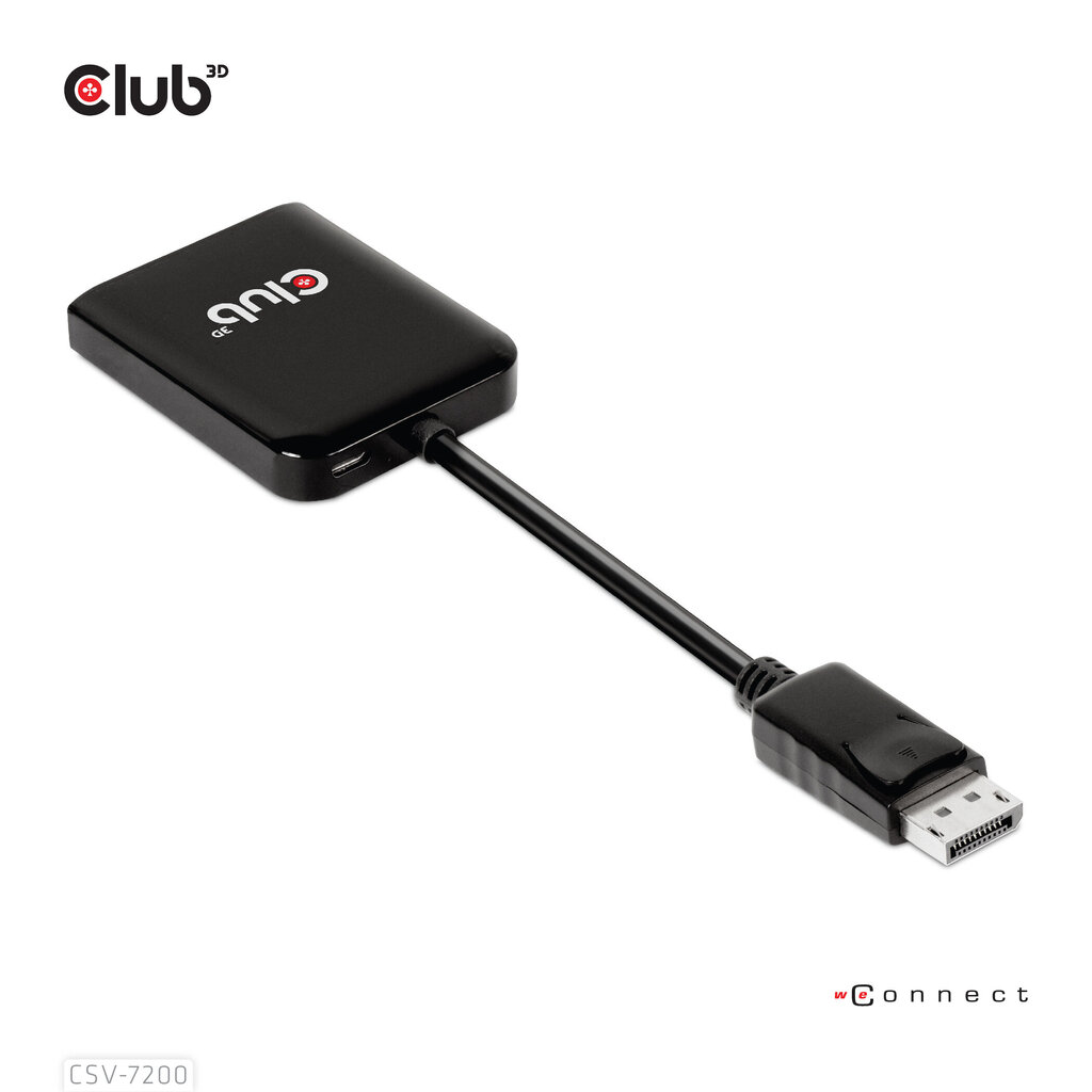Hub Club 3D CSV-7200 цена и информация | USB jagajad, adapterid | kaup24.ee