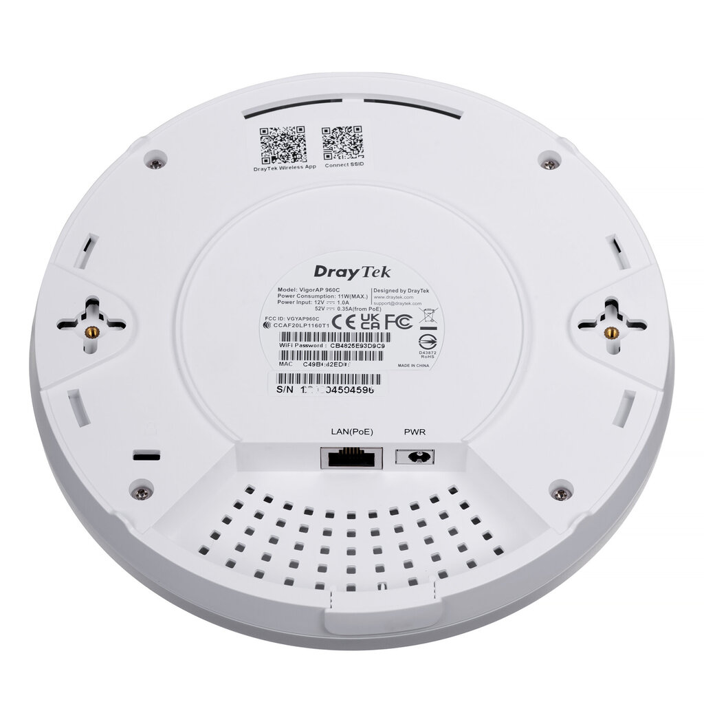 Access Point VigorAP 960C цена и информация | Juhtmeta pöörduspunktid  (Access Point) | kaup24.ee