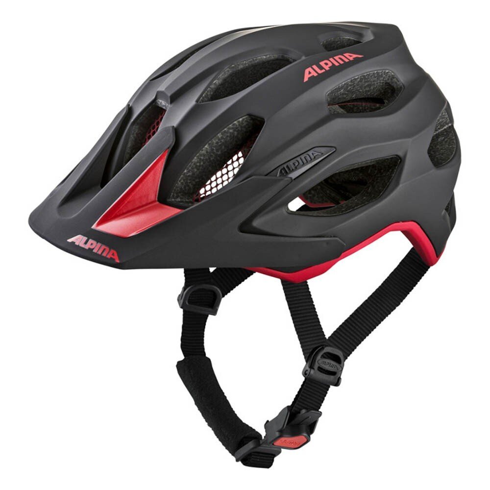 Alpina A9725131 sports headwear Black, Red XL (52-57cm) цена и информация | Kiivrid | kaup24.ee