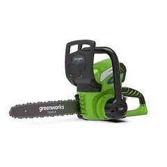 Бензопила 40В 30 см, Greenworks G40CS30II - 2007807 цена и информация | Цепные пилы | kaup24.ee