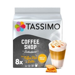 Кофейные капсулы Jacobs Tassimo Toffee Nut Latte, 8 шт. цена и информация | Кофе, какао | kaup24.ee