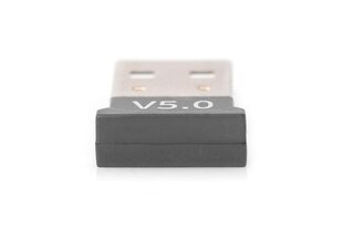Нано-USB-адаптер Digitus Bluetooth 5.0 цена и информация | Адаптеры и USB-hub | kaup24.ee