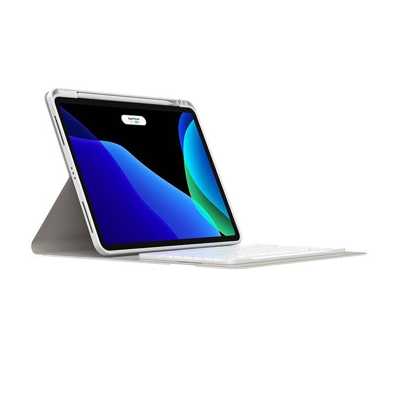 Baseus Brilliance case with keyboard for Ipad Pro 11 " white hind ja info | Tahvelarvuti kaaned ja kotid | kaup24.ee