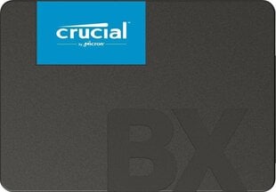 Crucial SSD SATA2.5&quot; 500GB BX500/CT500BX500SSD1 hind ja info | crucial Arvutid ja IT- tehnika | kaup24.ee