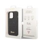 Guess PC/TPU Glitter Flakes Metal Logo Case for iPhone 14 Pro Black hind ja info | Telefoni kaaned, ümbrised | kaup24.ee