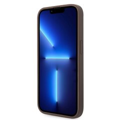 Guess 4G Stripe Case для iPhone 14 Pro Max Brown цена и информация | Чехлы для телефонов | kaup24.ee