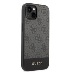 Guess 4G Stripe Case for iPhone 14 Plus Grey hind ja info | Telefoni kaaned, ümbrised | kaup24.ee