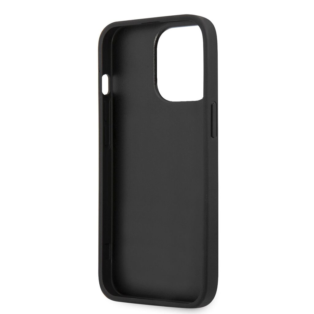 Guess PU 4G Metal Logo Case for iPhone 14 Pro Max Grey hind ja info | Telefoni kaaned, ümbrised | kaup24.ee