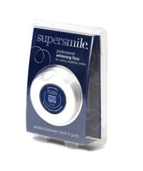 Отбеливающая зубная нить Supersmile (50 м) цена и информация | Для ухода за зубами | kaup24.ee