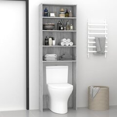 vidaXL pesumasinakapp, hall Sonoma, 64 x 24 x 190 cm цена и информация | Шкафчики для ванной | kaup24.ee