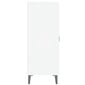 vidaXL puhvetkapp, valge, 69,5 x 34 x 90 cm, tehispuit hind ja info | Elutoa väikesed kapid | kaup24.ee