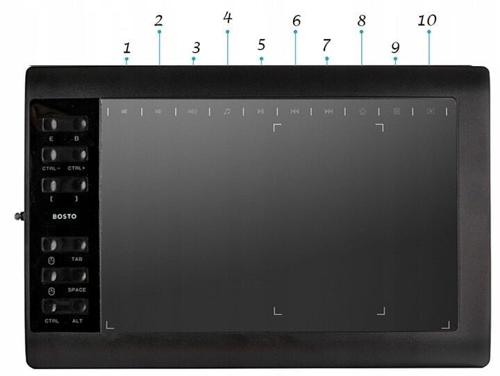 Graphic Tablet цена и информация | Digitaalsed joonistustahvlid | kaup24.ee