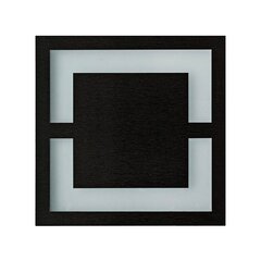 Настенный светильник Eko Light Quadro Black цена и информация | Настенный светильник Конусы | kaup24.ee