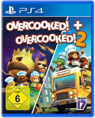 Компьютерная игра Overcooked! + Overcooked! 2 для PS4 цена и информация | Компьютерные игры | kaup24.ee