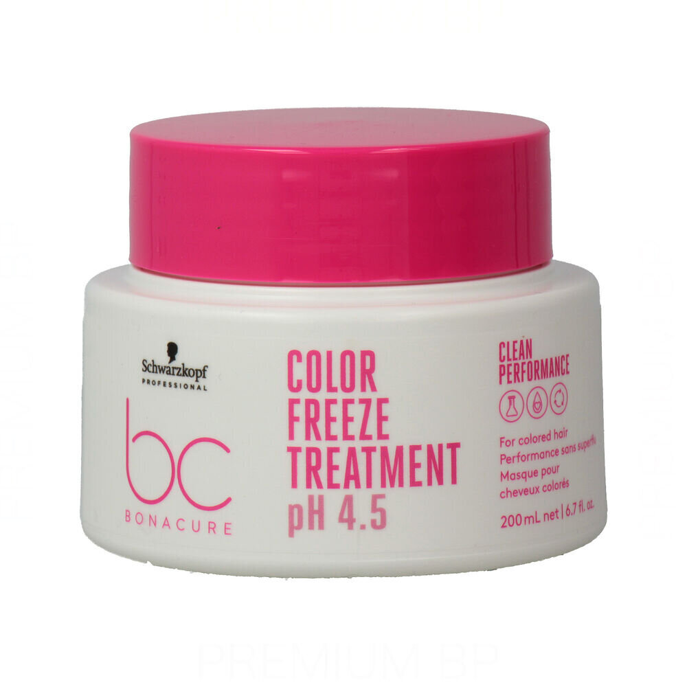 Juuksemask Schwarzkopf Bonacure Color Freeze pH 4.5, 200 ml цена и информация | Maskid, õlid, seerumid | kaup24.ee