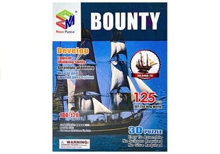 3D puzzle - laev Bounty hind ja info | Klotsid ja konstruktorid | kaup24.ee