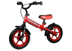 Балансировочный велосипед Lean Bike Mario, красный цена и информация | Балансировочные велосипеды | kaup24.ee