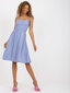 Naiste särav sinine vabaaja kleit цена и информация | Kleidid | kaup24.ee