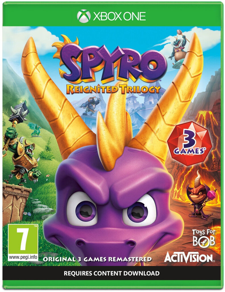 Spyro Reignited Trilogy Xbox one hind ja info | Arvutimängud, konsoolimängud | kaup24.ee