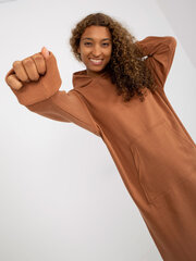 Платье женское светло-коричневое спортивное/свитшот цена и информация | Платья | kaup24.ee
