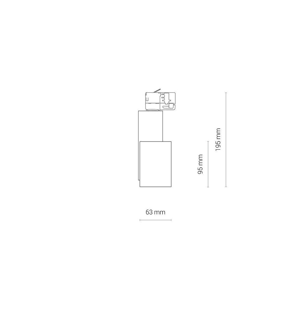 LED valgusti Nowodvorski CTLS Nea 20W 3000K 8757 hind ja info | Rippvalgustid | kaup24.ee