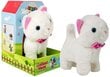 Interaktiivne kass, valge цена и информация | Pehmed mänguasjad | kaup24.ee