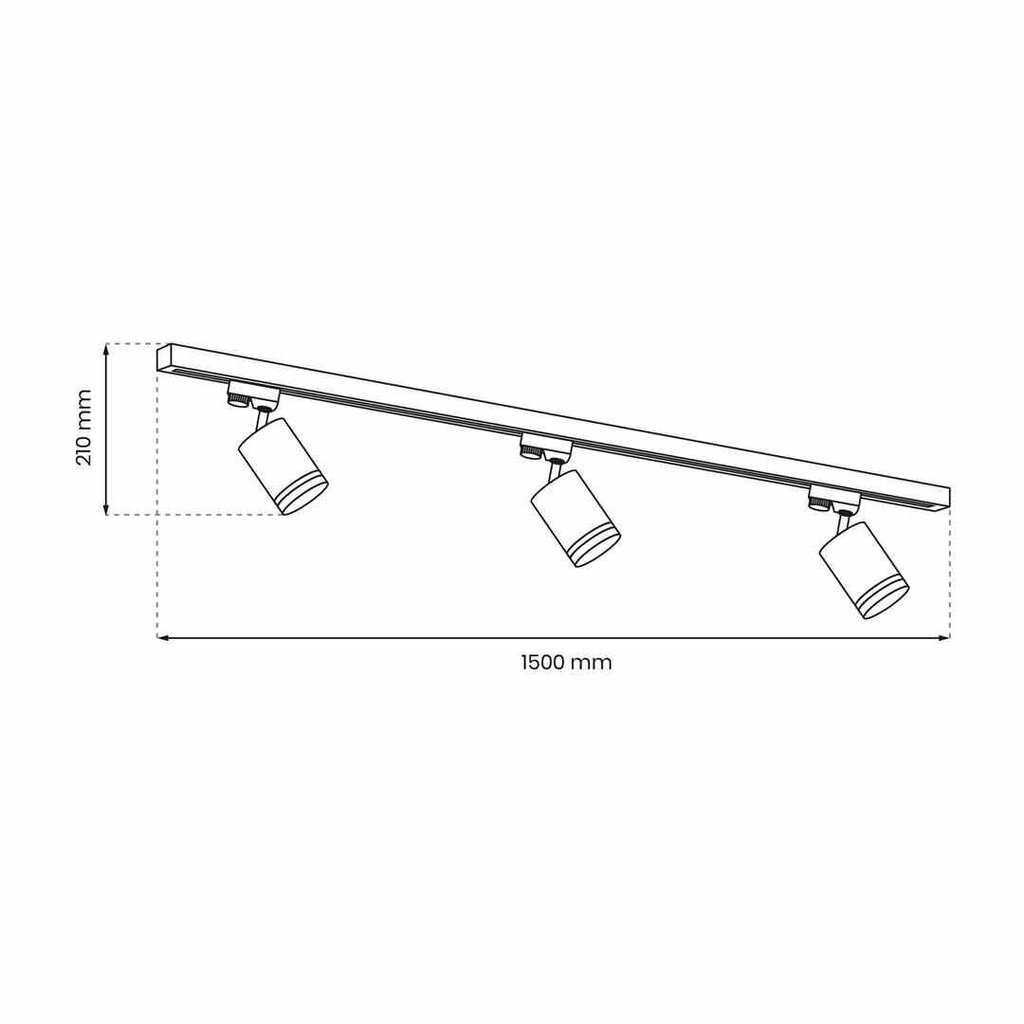 Milagro laevalgusti 3 Pipe Ring цена и информация | Laelambid | kaup24.ee