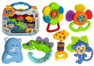 Laste mänguasjade komplekt "Safari", 6 tk hind ja info | Närimislelud | kaup24.ee