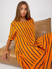 Женское оранжевое платье оверсайз цена и информация | Платья | kaup24.ee