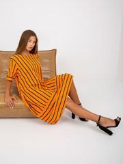 Женское оранжевое платье оверсайз цена и информация | Платья | kaup24.ee