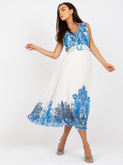 Женское бело-голубое платье One Size цена и информация | Платья | kaup24.ee
