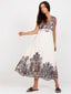Naiste must-valge Ühes suuruses kleit hind ja info | Kleidid | kaup24.ee