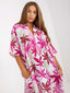 Naiste valge ja roosa Oversize kleit hind ja info | Kleidid | kaup24.ee