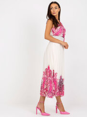 Женское бело-розовое платье One Size цена и информация | Платья | kaup24.ee