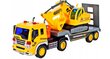 Traktor, traal koos ekskavaatoriga, käivitushelid, valgusefektid hind ja info | Poiste mänguasjad | kaup24.ee