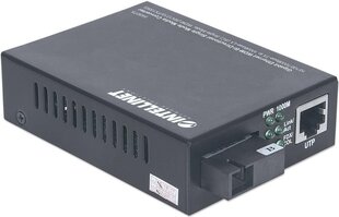 Двунаправленный медиаконвертер Intellinet WDM Gigabit, одномодовый, 100/1000 BASE-T RJ45/1000BASE-SX SM SC цена и информация | Точки беспроводного доступа (Access Point) | kaup24.ee