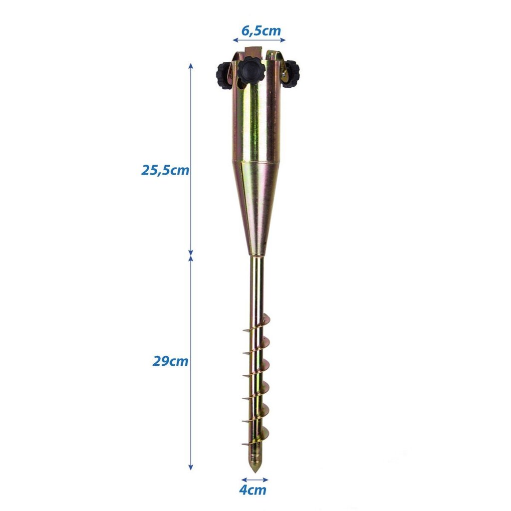 Metallist vihmavarju kinnitusalus hind ja info | Varikatused ja aiapaviljonid | kaup24.ee