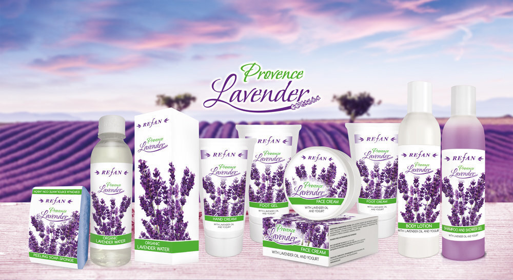 Jalgigeel ''Provence Lavender" Refan hind ja info | Kehakreemid, losjoonid | kaup24.ee