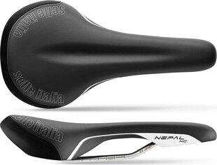 Jalgrattasadul Selle Italia Nepal Ti 316 S, must hind ja info | Jalgratta sadulad ja sadulakatted | kaup24.ee