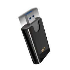 Mälukaardilugeja Silicon Power USB 3.2 Gen 1 Type-A SD/microSD UHS-I ja MMC kaardid SPU3AT5REDEL300K цена и информация | Адаптеры и USB-hub | kaup24.ee