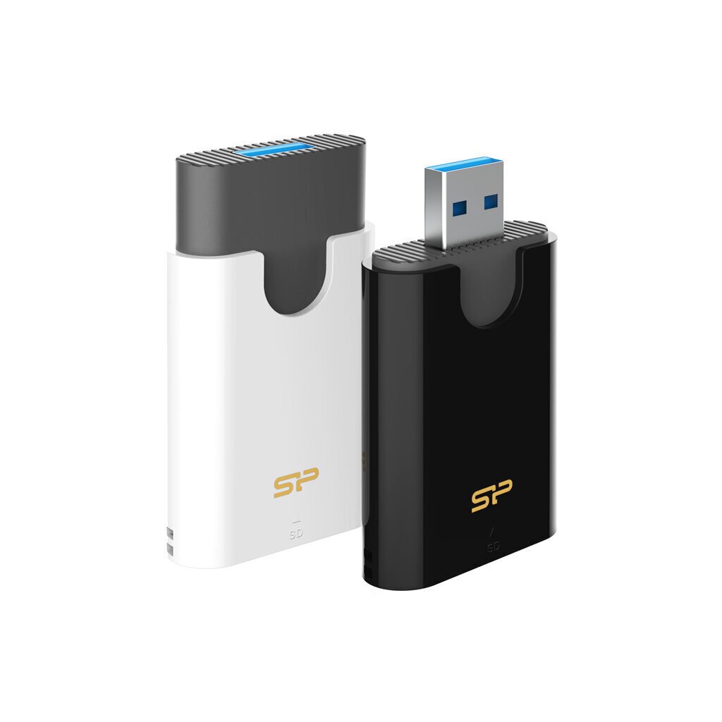 Mälukaardilugeja Silicon Power USB 3.2 Gen 1 Type-A SD/microSD UHS-I ja MMC kaardid SPU3AT5REDEL300K цена и информация | USB jagajad, adapterid | kaup24.ee