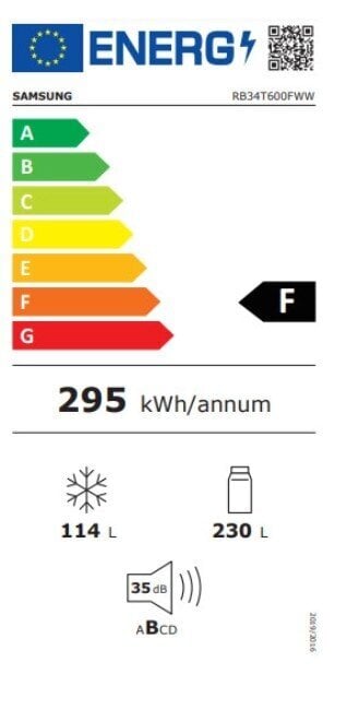 Samsung RB34T600FWW hind ja info | Külmkapid | kaup24.ee