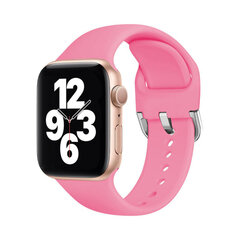 Apple Watch Active Silikoon Rihm – Roosa 38/40/41mm hind ja info | Nutikellade ja nutivõrude tarvikud | kaup24.ee