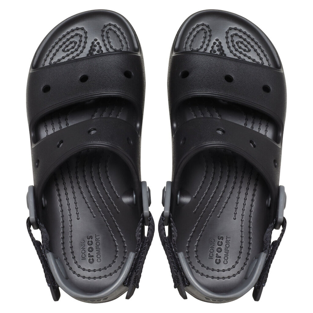 Laste sandaalid Crocs™ Classic All-Terrain, must цена и информация | Laste sandaalid | kaup24.ee